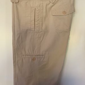 Women’s Low Waist Khaki Capris